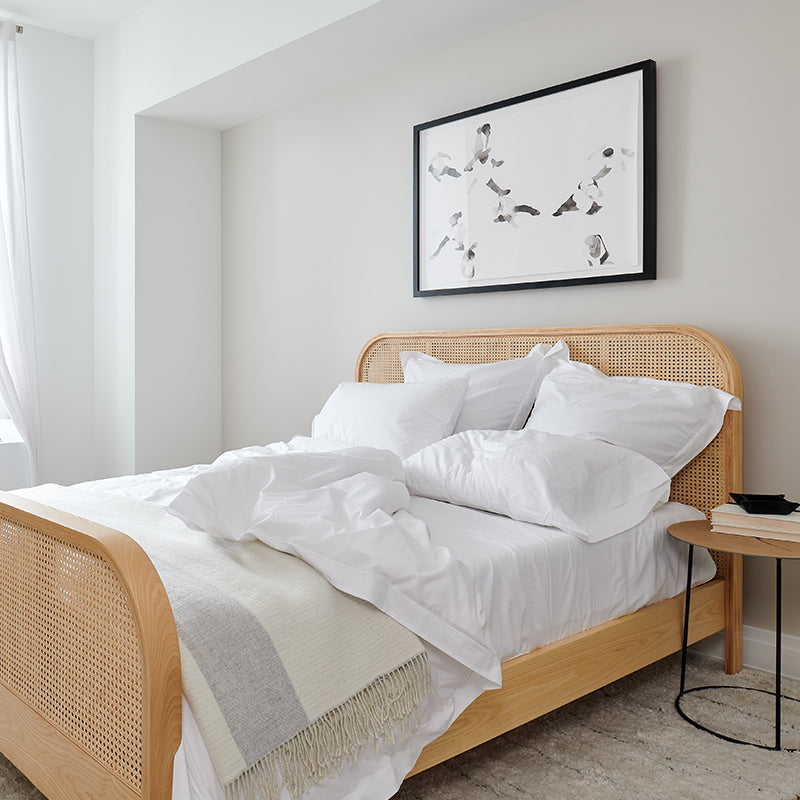 Cane Queen Bed