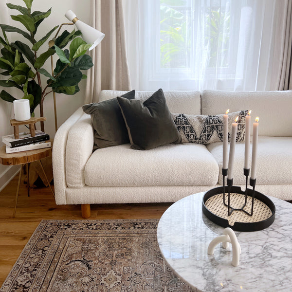 Image of Industry West Ojai Sofa Boucle by Cottage and Sea
