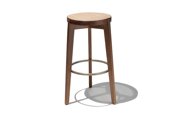 Compass Round Bar Stool