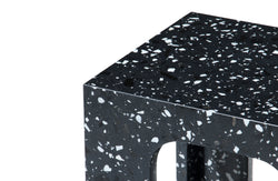 Oval Moon Side Table - Grey