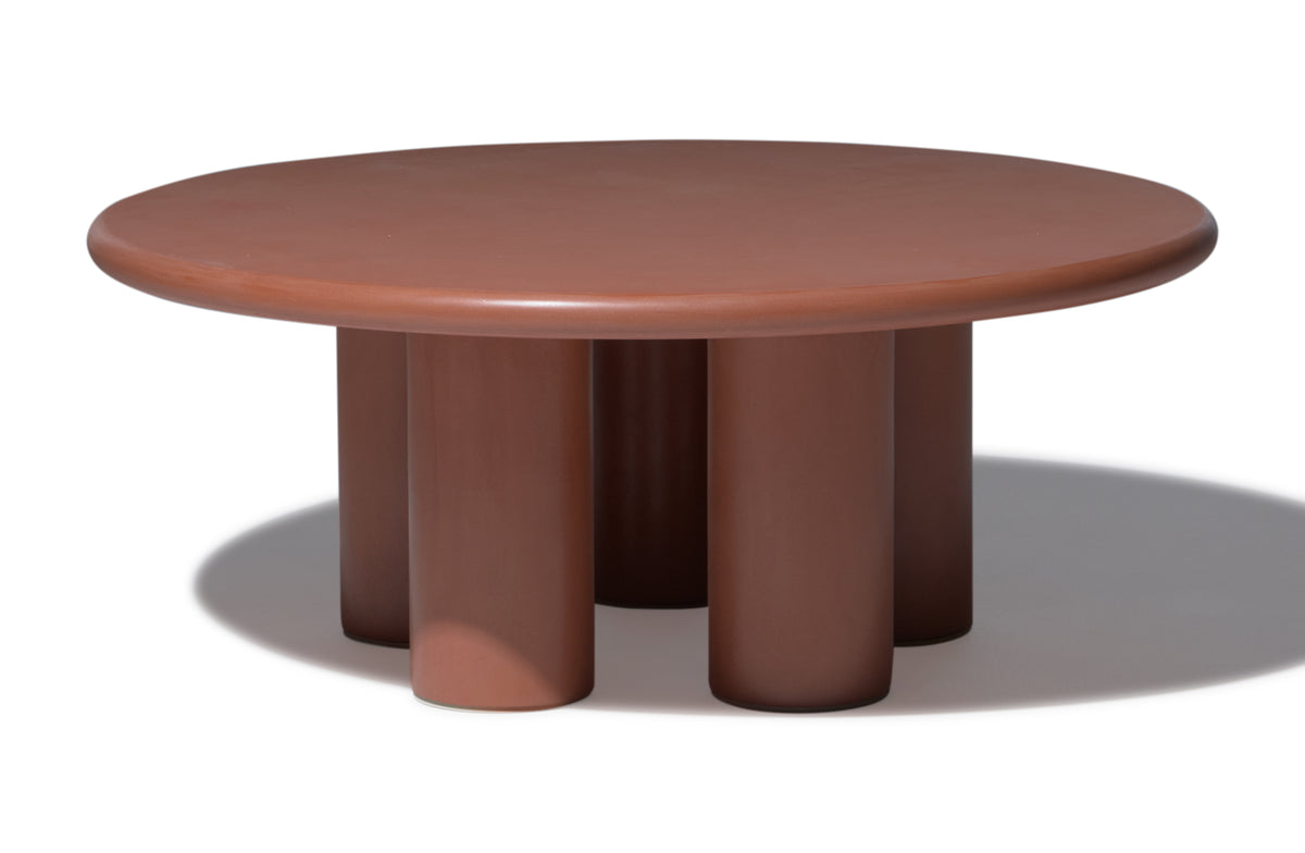 Monta Coffee Table - Terracotta Image 2