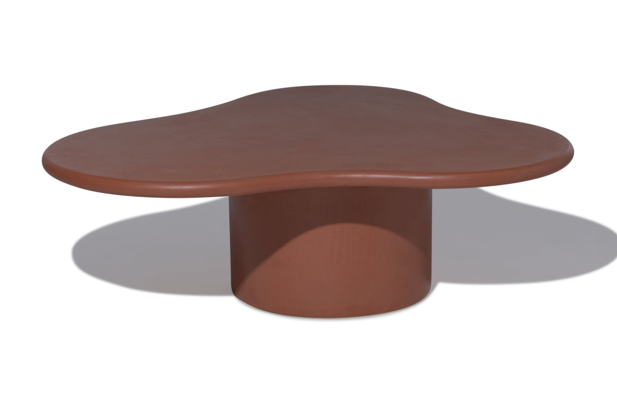 Tours Organic Coffee Table - Terracotta Image 2
