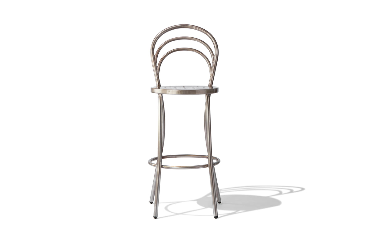 Hudson Bar Stool - Gunmetal Image 2