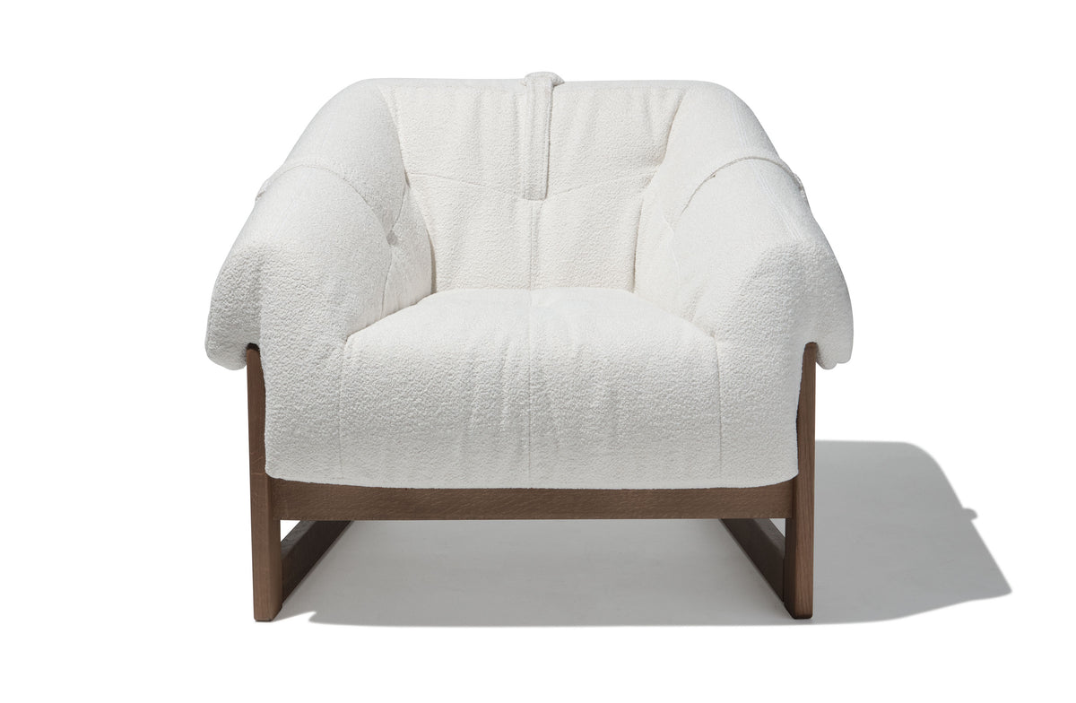 Bruce Boucle Lounge Chair -  Image 1