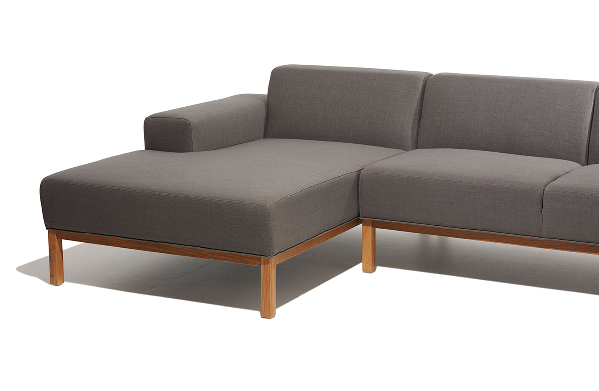 Stratos Sectional Sofa - Grey / Left Chaise Image 2