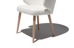 Caprice Dining Chair - Light Brown Leather