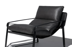 Dunhill Leather Lounge Chair - 