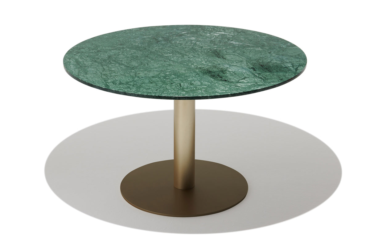 Adelaide Dining Table - Green Marble Image 1
