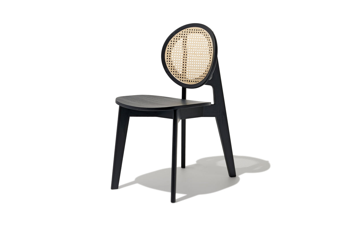 Cane 02 Dining Chair - Black Image 1