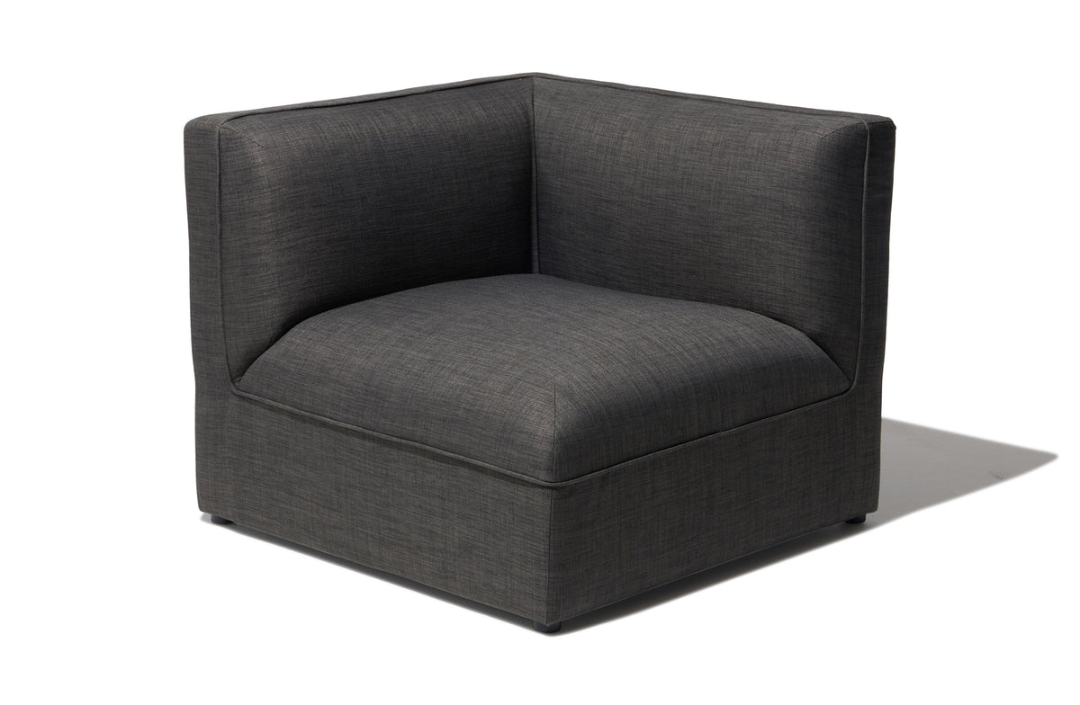 Loom Sofa Corner Piece - Dark Grey Image 1