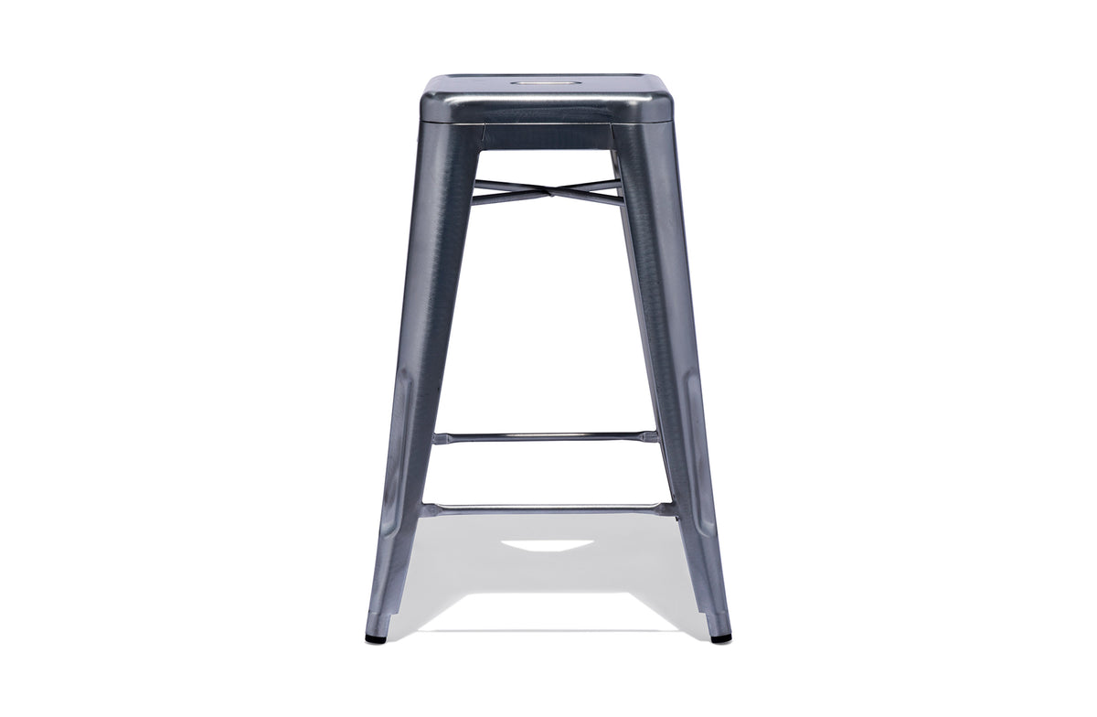 Marais Table Counter and Bar Stool - Galvanized / Counter Image 1