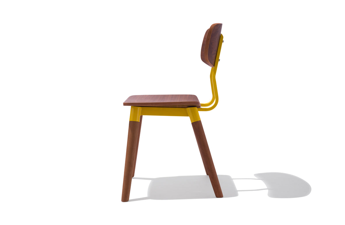 Public Dining Chair - Yellow Image 2