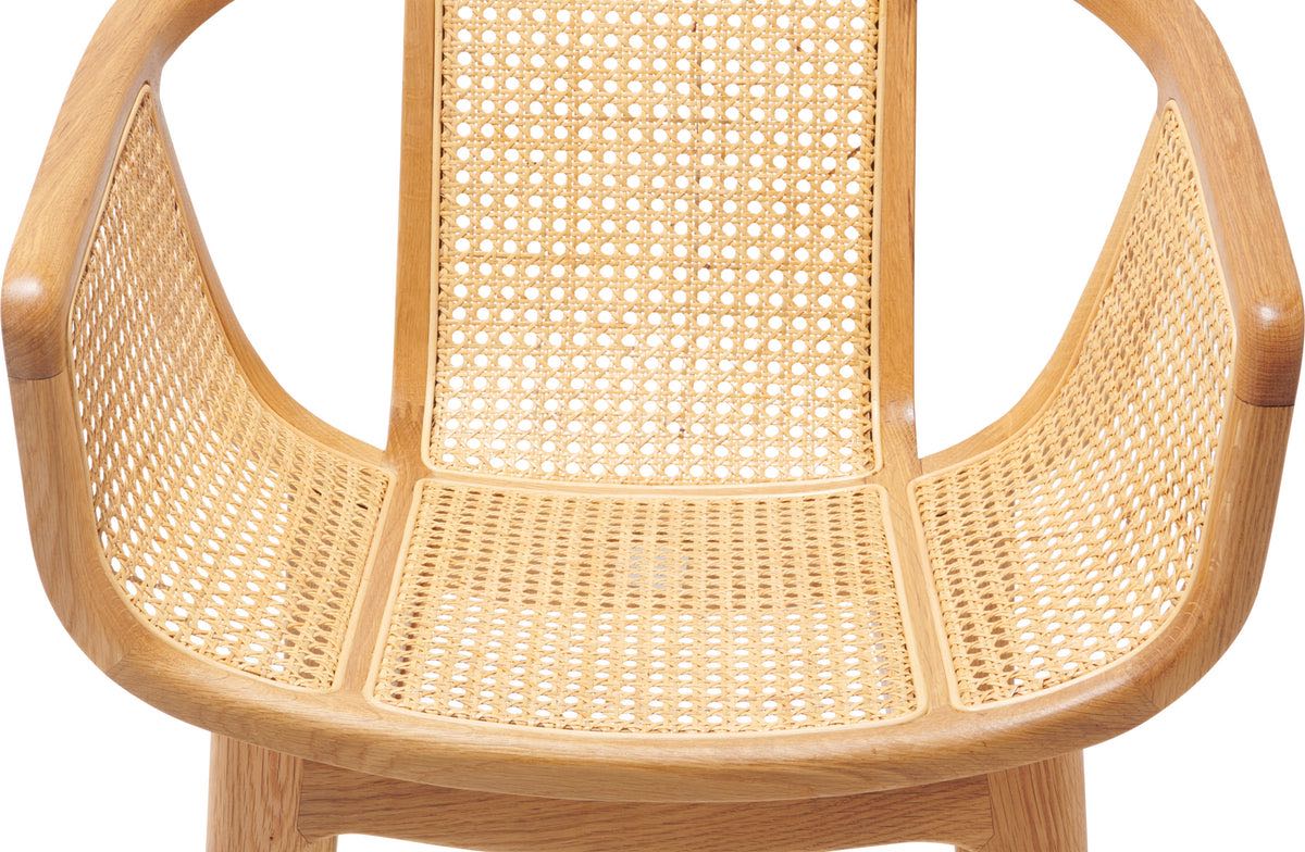Slope Cane Dining Chair -  Image 2