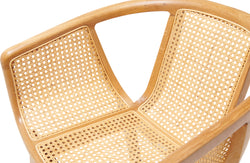 Slope Cane Dining Chair - 