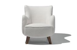 Yvette Lounge Chair - Light Brown Leather