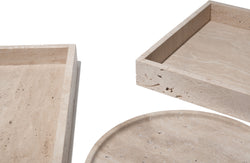 Travertine Rectangular Tray - 