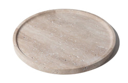 Travertine Round Tray - 