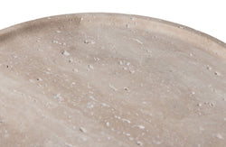 Travertine Round Tray - 